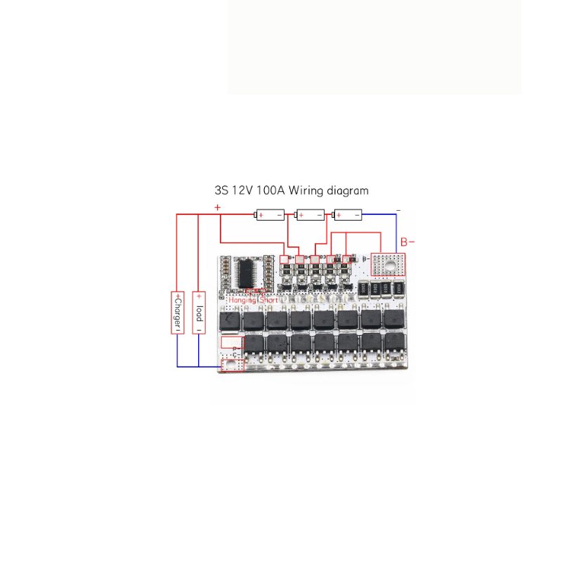 BMS 3S/4S/5S 100A